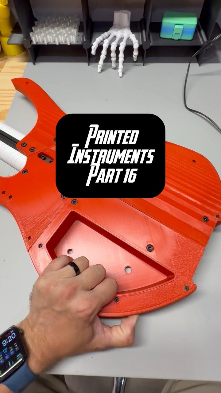 Printed ExoBass (5-String Multiscale)