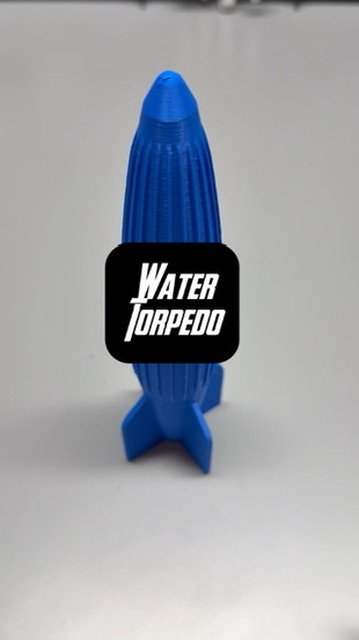 Fillable Water Torpedo Pool Diving Toy