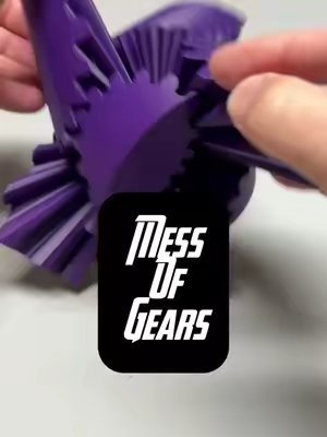 Gear Cylinder Fidget Toy