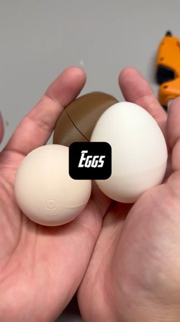 3D printed decoy eggs for my chicken coop