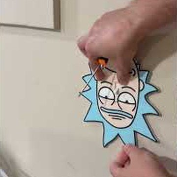 Rick Sanchez Light Switch Cover