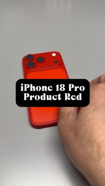 Red iPhone — Apple stopped making the good colors