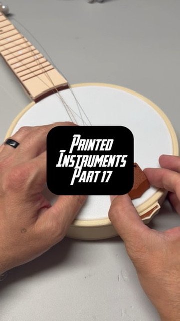 Piccolo Banjo — Printed Instruments Part 17