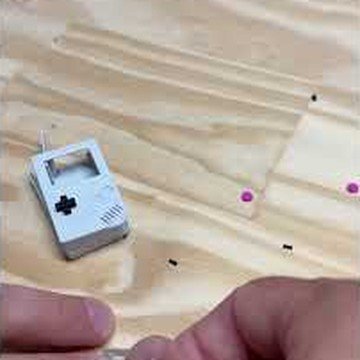 Mini Game Boy Candy Dispenser