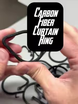 Shower curtains ring