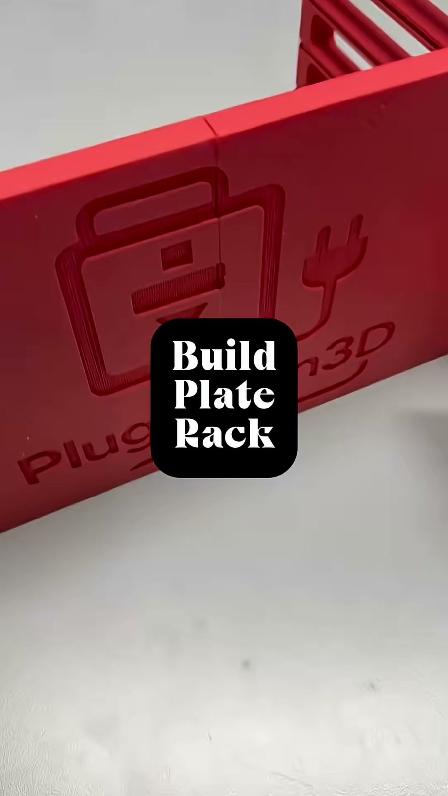 Build Plate Rack (for all my build plates)