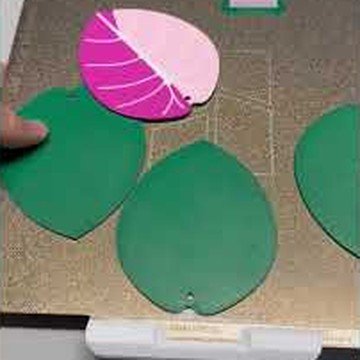 Alocasia Leaf Coaster Set