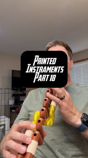 Bass Membrane Clarinet — Printed Instruments Part 18