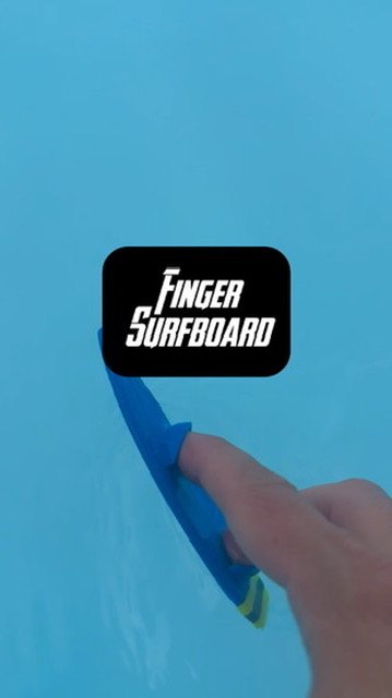 Finger Surfboard for Pool Fun